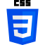 Ícone que representa o CSS 3 | Mariella Vito