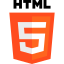 Ícone que representa o HTML 5 | Mariella Vito